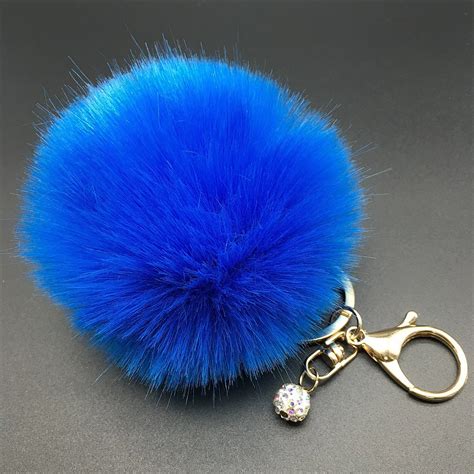 Fur Key Chain 